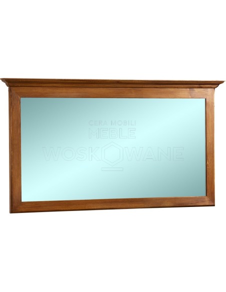 LUSTRO Z RAMĄ DREWNIANĄ 120