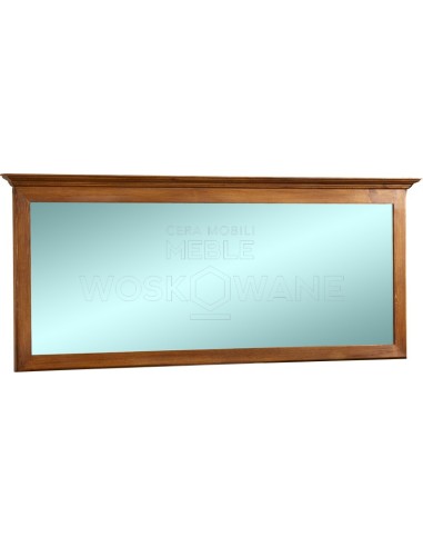 LUSTRO Z RAMĄ DREWNIANĄ 120