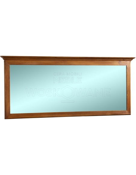 LUSTRO Z RAMĄ DREWNIANĄ 120