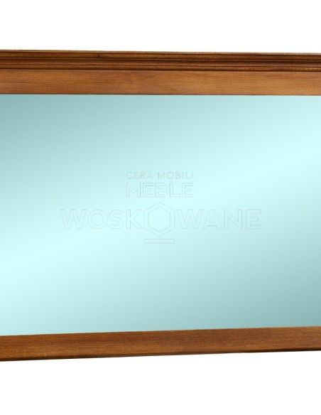 LUSTRO Z RAMĄ DREWNIANĄ 120