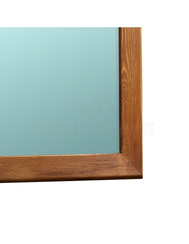 LUSTRO Z RAMĄ DREWNIANĄ 120