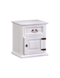 SZAFKA NOCNA Z DREWNA LITEGO PRAWA