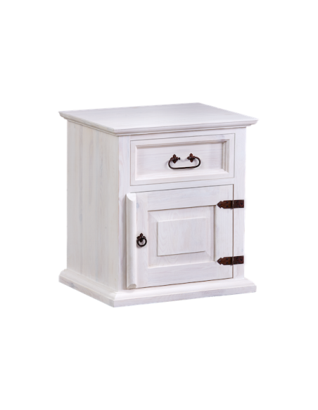 SZAFKA NOCNA Z DREWNA LITEGO PRAWA