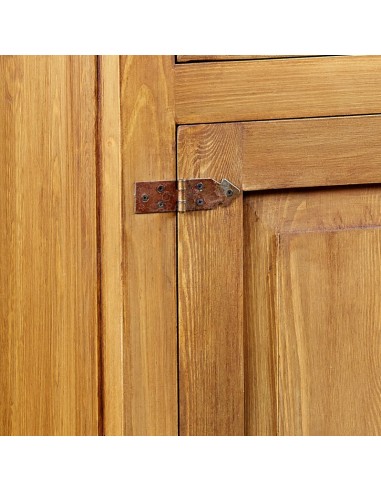 KOMODA Z DREWNA LITEGO 3 SZAFKI