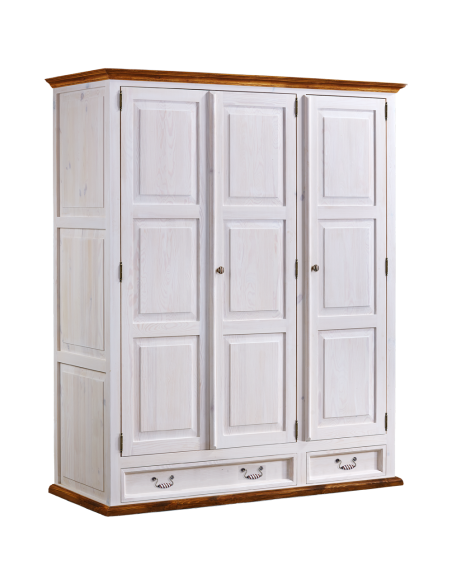 SZAFA WOSKOWANA Z DREWNA 3