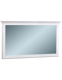 BIAŁE LUSTRO Z RAMĄ WOSKOWANĄ 167