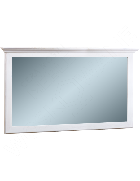 BIAŁE LUSTRO Z RAMĄ WOSKOWANĄ 167