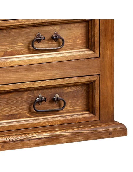 KOMODA DREWNIANA 90 Z SZUFLADAMI