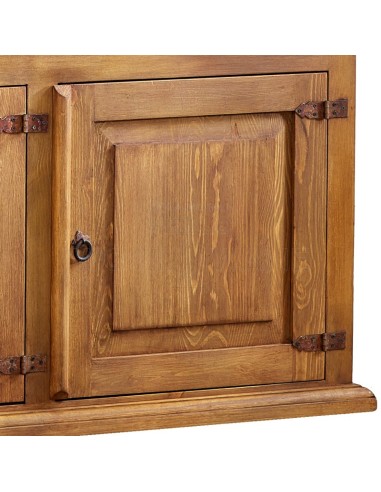 KREDENS WOSKOWANY 2 SZAFKI  4 SZUFLADY