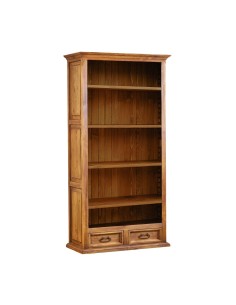 Regał drewniany podwójny