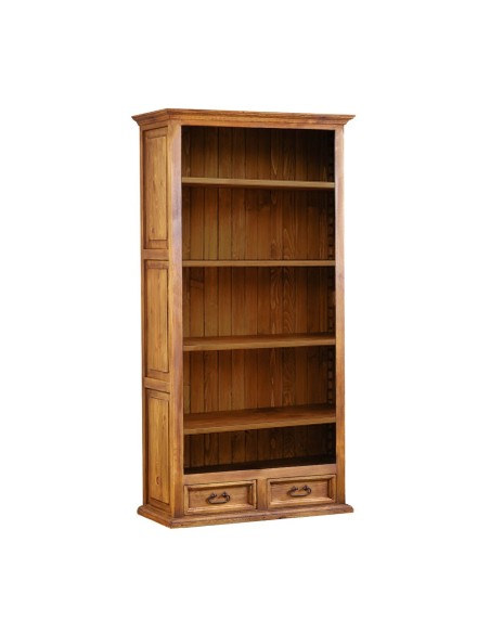 Regał drewniany podwójny