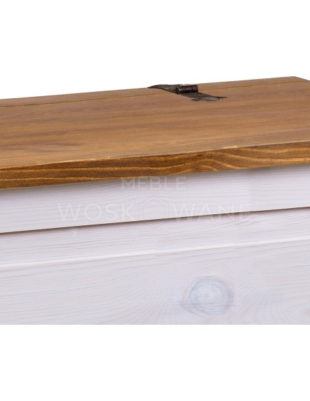 SKRZYNIA Z DREWNA LITEGO 120