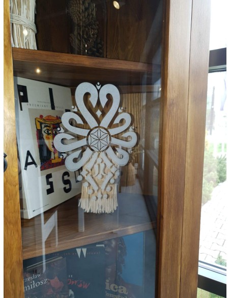 WITRYNA Z DREWNA DO ROGU W STYLU GÓRALSKIM