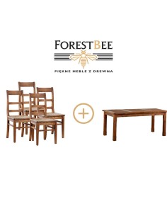 ZESTAW DO JADALNI DLA 4 OSÓB