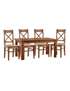 ZESTAW STÓŁ Z KRZESŁAMI DLA 4 OSÓB 2