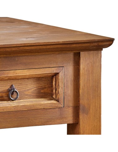 STÓŁ KAWOWY Z DREWNA 100  4 SZUFLADY