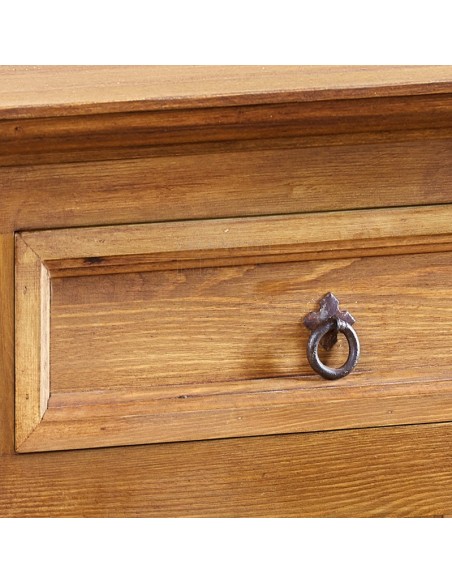 STÓŁ KAWOWY WOSKOWANY 70 1  SZUFLADA PRZELOT