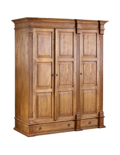 STYLOWA WOSKOWANA DREWNIANA SZAFA 3