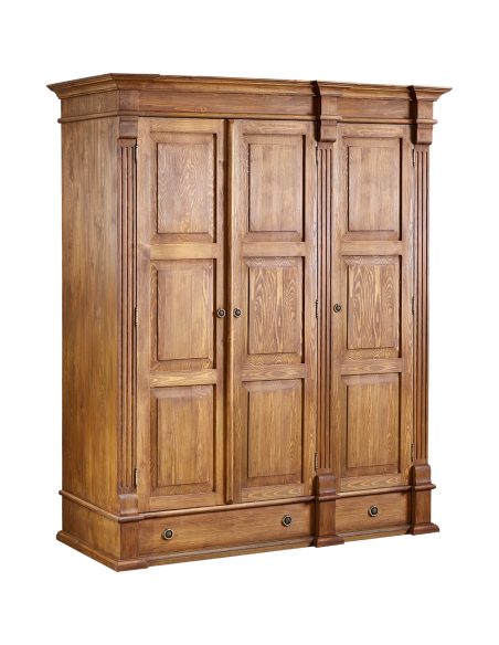 STYLOWA WOSKOWANA DREWNIANA SZAFA 3