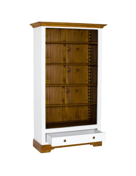 Regał drewniany prowansja.