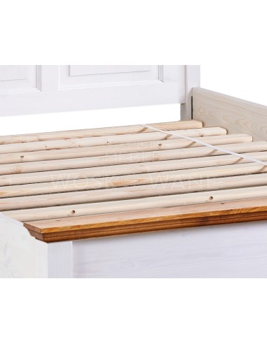 ŁÓŻKO Z DREWNA 120-OUTLET