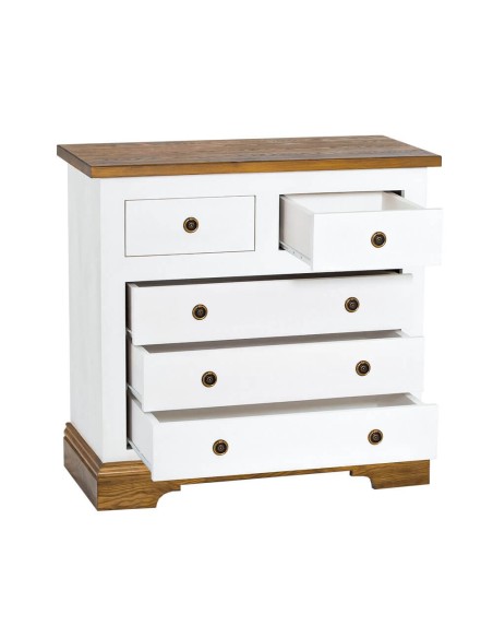 Komoda drewniana z szufladami Prowansja