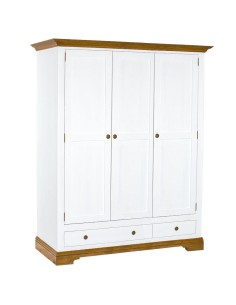 Drewniana szafa woskowana Prowansja