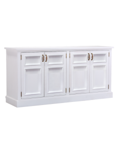 KOMODA BIAŁA DREWNIANA-OUTLET