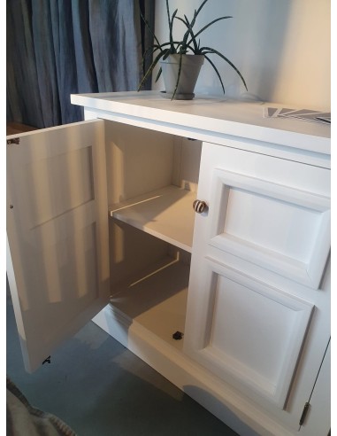 KOMODA BIAŁA DREWNIANA-OUTLET