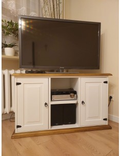 Szafka RTV dwukolorowa