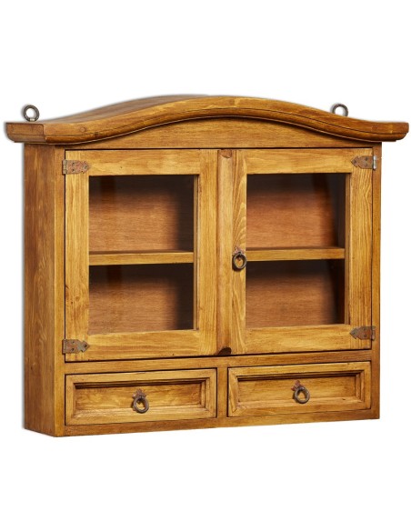 DREWNIANA SZAFKA  ŚCIENNA