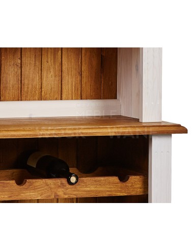 KREDENS Z DREWNA LITEGO 115 NA WINO