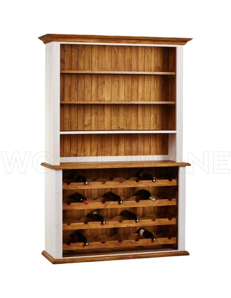 KREDENS Z DREWNA LITEGO 115 NA WINO