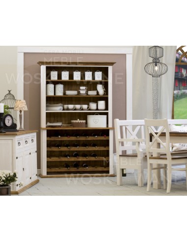 KRZESŁO DREWNIANE PROWANSALSKIE