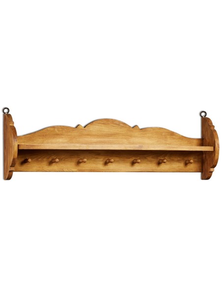 STYLOWY DREWNIANY WIESZAK