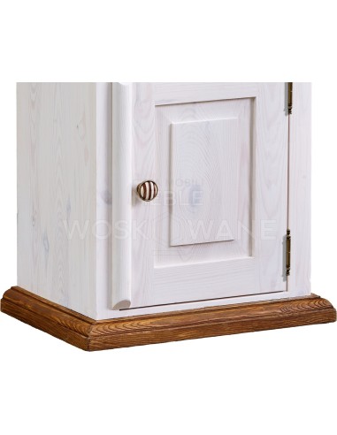 STYLOWA DREWNIANA KOMODA NA WINO