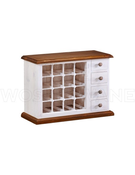 DREWNIANA KOMODA NA WINO