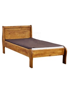 STYLOWE DREWNIANE ŁÓŻKO 120