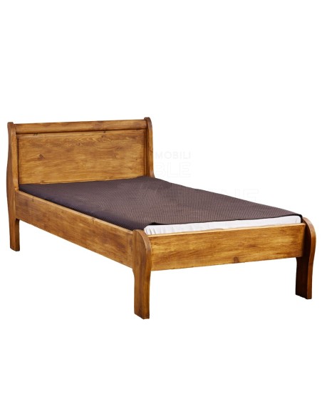 ŁÓŻKO Z DREWNA LITEGO 140