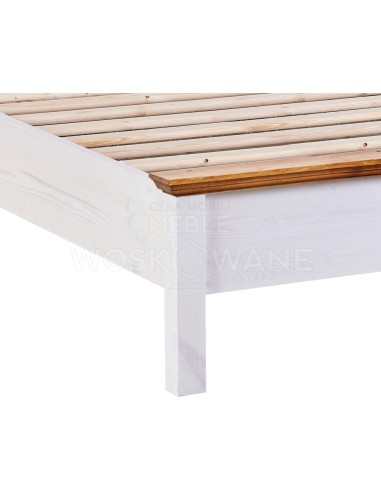 ŁÓŻKO WOSKOWANE 90