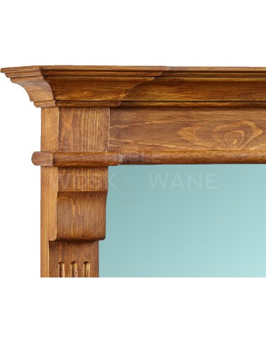 LUSTRO Z RAMĄ WOSKOWANĄ 167