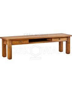 DREWNIANA SZAFKA RTV