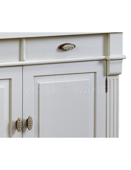 BIAŁY KREDENS WOSKOWANY 2