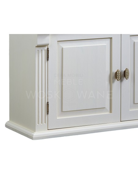 BIAŁY KREDENS WOSKOWANY 2