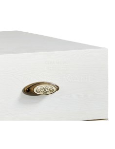 STYLOWA DREWNIANA SZAFKA DO BIURKA 2