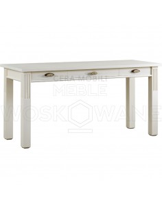 białe biurko loftowe