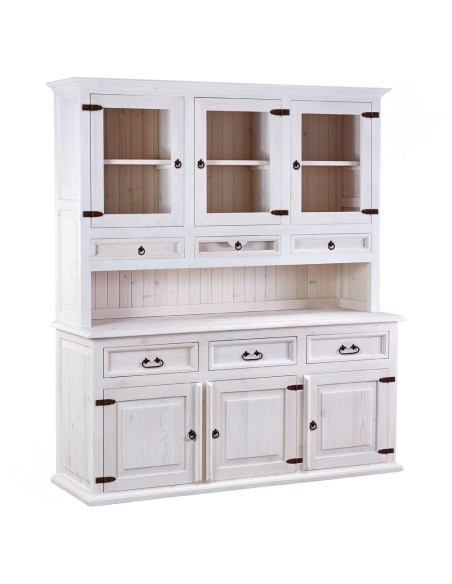 KREDENS Z DREWNA LITEGO 3