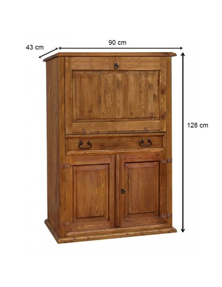 BAREK Z DREWNA LITEGO WOSKOWANY