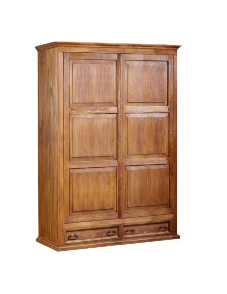 DREWNIANA SZAFA PRZESUWNA