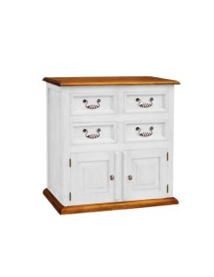 KOMODA WOSKOWANA DWUKOLOROWA